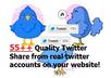 add over 55 twitter share votes on your url site to boost your search ranking from real quality users with profile pics no egg image small1