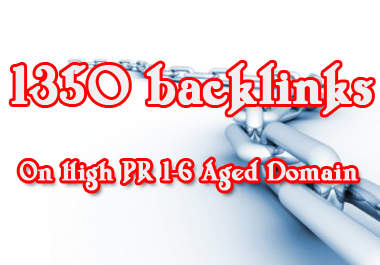 create 180 backlinks on PR 1 and 6 aged domains big1