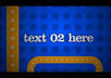 create this FUNKY 3d text video small1