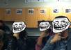 edit 5 of your photos and place a meme face of your choice on the face of the person or persons