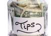 thankfully accept tips for the gigs delivered to you