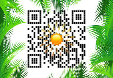 create a custom, trendy, and sexy QR Code design big1