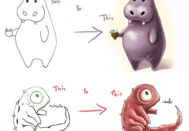 digitally paint your characters big1