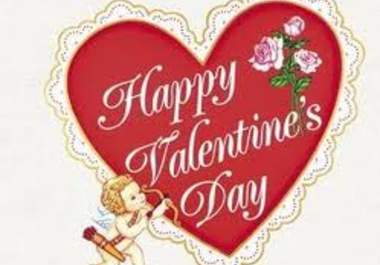 hold a sign saying  Will You Be My Valentine etc big1