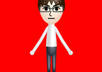 draw you your own mii character from the wii