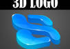 make professional high quality 3d logo for your website or brand in 3dmax
