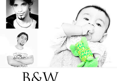 make your photo into an appealing black and white big1