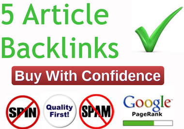give you 5 backlinks from my private High Authority network big1