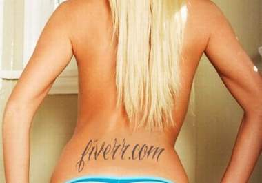 tattoo anything on sexy back big1