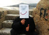 take an Awesome picture holding a Fan Sign Face with your message small1