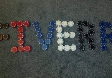 advertise your message with poker chips big1