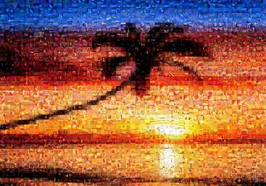 create a mosaic of your photo or picture big1