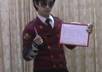 perform an ILLUSIVE magic trick to make things appear/disappear to promote your product small1