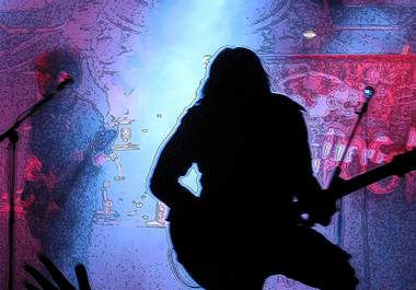 place your url or message over this cool abstract art band music video to promote your event, site, blog, product, music service or business big1