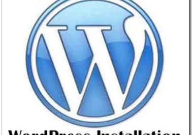 install wordpress and install any WORDPRESS theme or plugin on your wordpress based website or blog big1