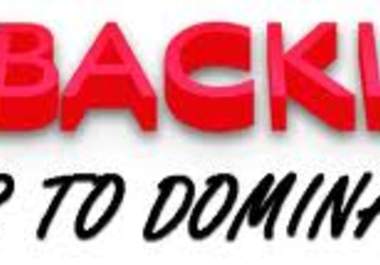 give 15 edu backlinks with pinging big1