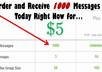 give You 1000 Texts for Marketing Mass Texting Import contacts send 1000