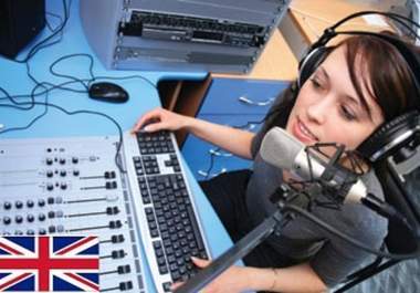 record a Super PROFESSIONAL British Accent Voiceover +3 Different Types Of Voice And Send You An mp3 big1