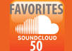 add 50+ Favorites to your Soundcloud Track