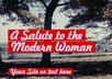customize and brand this retro fifties salute to women video to advertise and promote your business, service or site small1
