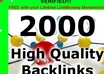 give 600 high quality backlinks for JUMPING your website rank