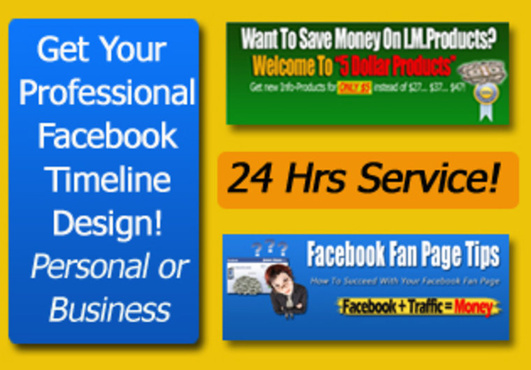 design a custom, professional looking Facebook Timeline header for fanpage or personal page big1