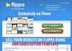 write a professional sales letter for Flippa
