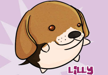 draw any animal or pet as a cute plumpy cartoon big1
