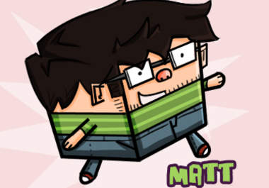 draw a boxy cartoon caricature of anyone big1
