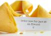 make you short video of a fortune cookie with your message small1