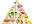 give you a list of over 3000 foods with calories and fat etc per 100g serving