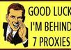 you four super FAST Private Proxies just