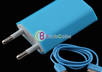 send usb wall home charger+usb sync cable for iphone/ipod