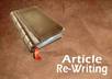 rewrite 501 words MANUALLY for you on any niche/topic/keyword