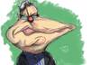 draw a super duper stylized color caricature of you