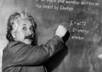 place your message written on the board by Einstein