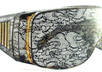 mail you Black and Gold Lace Sunglasses worn by celebrities Rihanna Gaga and Snooki