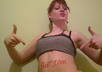 record a hot SEXY video with your website name or any other message written on my body and you get to choose the music and my clothes small1