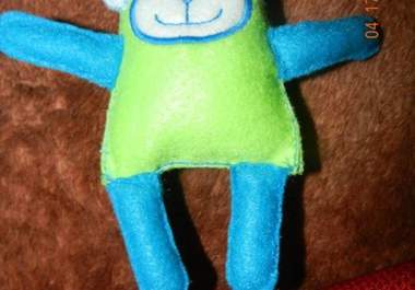 send a felt monkey to you big1