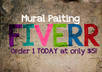 design a mural that has your Logo or Website Link or Message small1