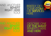 make a stylish motion KINETIC typography video for your website, product or services small1