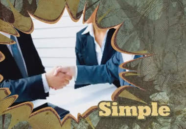 customize this creative paper video intro big1