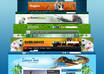 design Beautiful PSD header for your web template small1