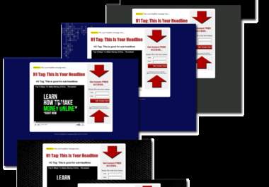 give you 25 professionally designed, high converting squeeze pages big1