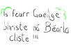 translate up to 400 words into Irish from English