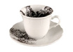 drink a cup of Turkish coffee for you and tell your fortune by looking at the coffee grounds