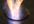 spray your picture on the burning fire flame