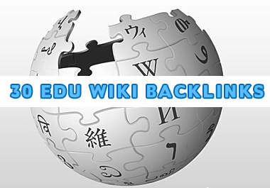 create 30 edu wiki backlinks big1