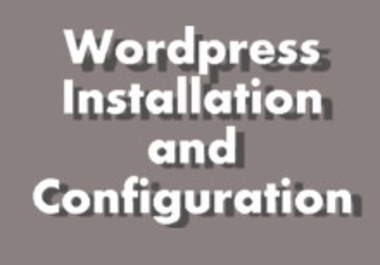 install and configure Wordpress big1