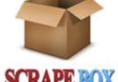 sell you Srapebox Box to build massive backlinks big1
